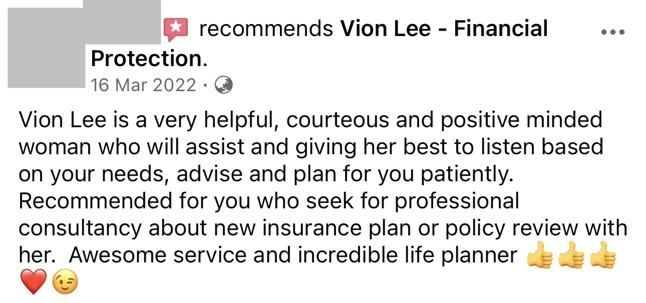 Facebook recommendation for Vion Lee